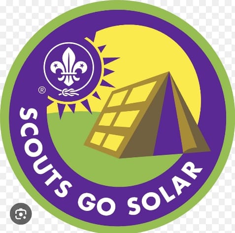 شارة Scouts Go Solar